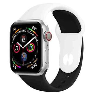 Double Colors Silicone Watch Band for Apple Watch Series 3 & 2 & 1 38mm