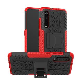 Tire Texture TPU+PC Shockproof Phone Case for Xiaomi Mi 9, with Holder