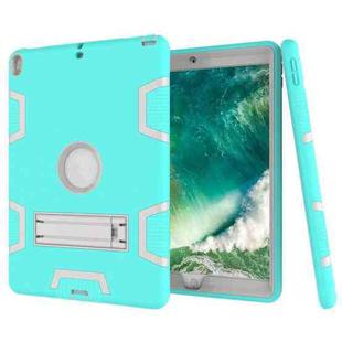 Contrast Color Silicone + PC Shockproof Case for iPad Air 2019 10.5 inch / Pro 10.5 inch, with Holder