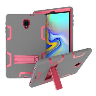 Contrast Color Silicone + PC Shockproof Case for Galaxy Tab A 10.5 T590, with Holder