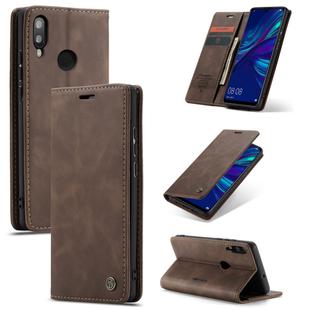 CaseMe Multifunctional Retro Frosted Horizontal Flip Leather Case for Huawei P Smart 2019 /  Honor 10 Lite, with Card Slots & Holder & Wallet