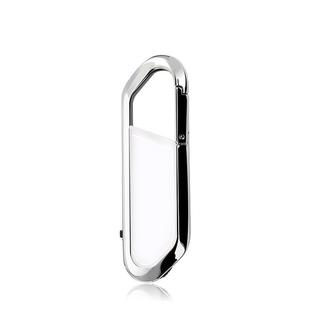 MicroDrive 8GB USB 2.0 Creative Carabiner Metal USB Flash Drives U Disk (White)