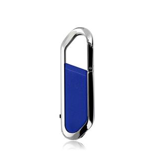 MicroDrive 16GB USB 2.0 Creative Carabiner Metal USB Flash Drives U Disk (Blue)