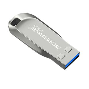 MicroDrive 16GB USB 3.0 Fashion High Speed Metal Rotating U Disk (Grey)