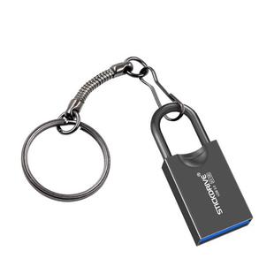 STICKDRIVE 16GB USB 3.0 High Speed Creative Love Lock Metal U Disk (Black)