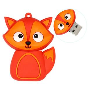 MicroDrive 16GB USB 2.0 Creative Cute Fox U Disk