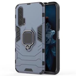 PC + TPU Shockproof Protective Case for Huawei Honor 20 Pro, with Magnetic Ring Holder (Grey)