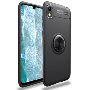 Lenuo Shockproof TPU Case for Huawei Honor 8S / Y5 (2019), with Invisible Holder (Black)