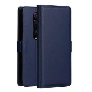 DZGOGO MILO Series PC + PU Horizontal Flip Leather Case for Xiaomi Redmi K20 / K20 Pro, with Holder & Card Slot & Wallet (Blue)