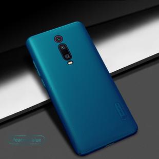 NILLKIN Frosted Shield Concave-convex Texture PC Protective Case Back Cover for Xiaomi Mi 9T & Mi 9T Pro & Redmi K20 & K20 Pro (Blue)