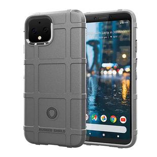 Shockproof Protector Cover Full Coverage Silicone Case for Google Pixel 4 (Grey)