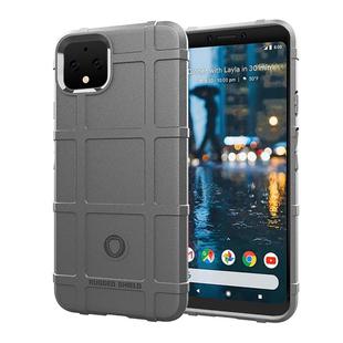 Shockproof Protector Cover Full Coverage Silicone Case for Google Pixel 4 XL (Grey)
