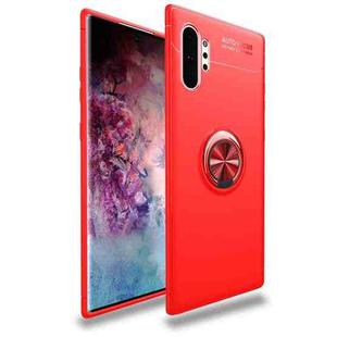 Shockproof TPU Case for Galaxy Note 10+ / Note 10 Pro, with Invisible Holder (Red)
