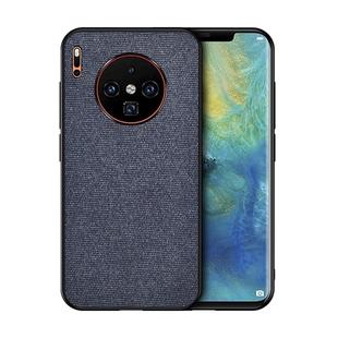 For Huawei Mate 30 Pro Shockproof Cloth Texture PC + TPU Protective Case (Blue)