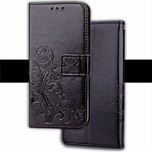 For Huawei Glory 10 Lite Pressed Flowers Horizontal Flip Leather Case With Magnetic Buckle & Holder & Card Slots & Wallet