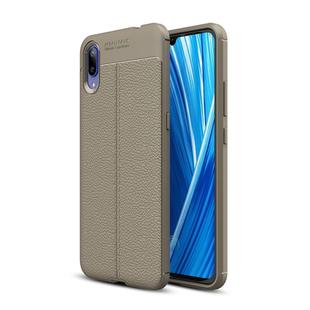 Litchi Texture TPU Shockproof Case for Vivo X23 Symphony Edition (Grey)