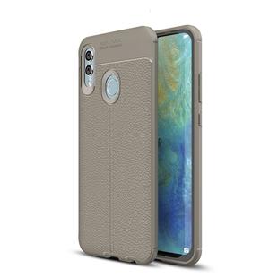 Litchi Texture TPU Shockproof Case for Huawei Honor 10 Lite / P Smart 2019 (Grey)
