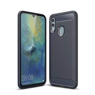 Carbon Fiber Texture TPU Shockproof Case For Huawei Honor 10 Lite / P Smart 2019