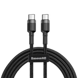 Baseus CATKLF-GG1 Cafule Series USB-C / Type-C PD 2.0 60W Flash Charge Cable, Cable Length: 1m