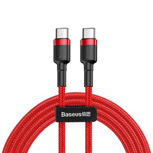 Baseus CATKLF-G09 Cafule Series USB-C / Type-C PD 2.0 60W Flash Charge Cable, Cable Length: 1m