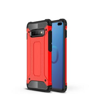 Magic Armor TPU + PC Combination Case for Galaxy S10+ (Red)