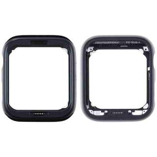 For Apple Watch Series SE 2022 40mm Stainless Steel Middle Frame Bezel Plate (Black)
