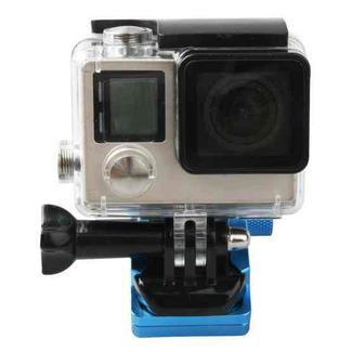 Motorcycle Rearview Mirror CNC Aluminum Alloy Stent Fixed Bracket Holder forGoPro Hero12 Black / Hero11 /10 /9 /8 /7 /6 /5, Insta360 Ace / Ace Pro, DJI Osmo Action 4 and Other Action Cameras(Blue)