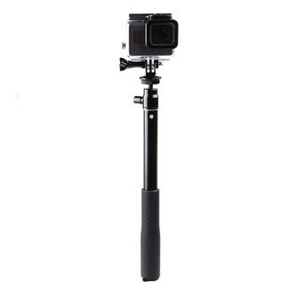 30-93cm Grip Foldable Tripod Holder Multi-functional Selfie Stick Monopod for GoPro, Insta360, DJI and Other Action Cameras, Phones