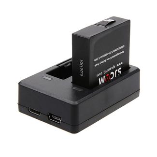 SJCAM SJ6 Dual Batteries Charger with LED Indicator Light & USB Cable