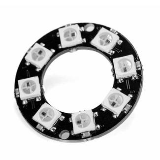 LDTR - Y0008 WS2812B 5050 RGB LED Smart RGB Ring 32mm 8 Bit for Arduino -  Black