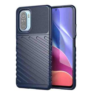 For Xiaomi Redmi K40 Pro Thunderbolt Shockproof TPU Protective Soft Case(Blue)