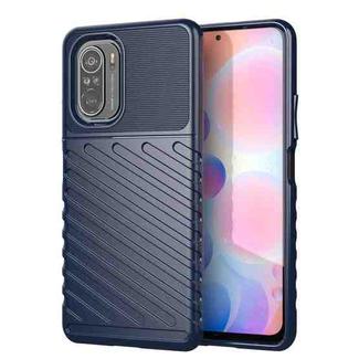 For Xiaomi Redmi K40 Pro Plus Thunderbolt Shockproof TPU Protective Soft Case(Blue)