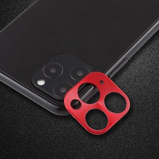 For iPhone 11 Pro Max Rear Camera Lens Protective Lens Film Small White Box(Red)