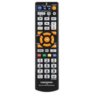 CHUNGHOP L336 Universal Smart Learning Remote Controller for TV / CBL / DVD(Black)