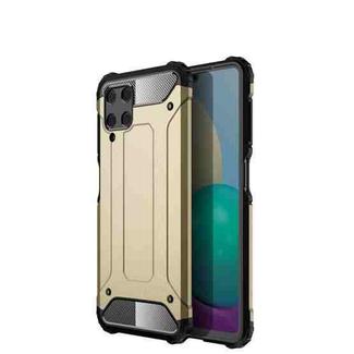 For Samsung Galaxy A22 4G Magic Armor TPU + PC Combination Case(Gold)