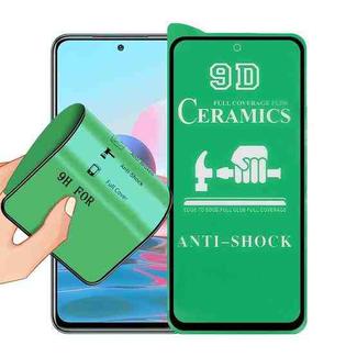 For Xiaomi Redmi Note 10 4G 9D Full Screen Full Glue Ceramic Film