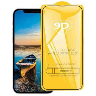 For iPhone 13 mini 9D Full Glue Full Screen Tempered Glass Film