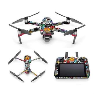 Cool Colorful Waterproof All-surround PVC Adhesive Sticker for DJI Mavic 2 Pro / Mavic 2 ZOOM with Screen(Fruit Chick)