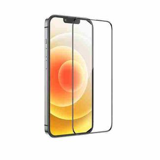 For iPhone 13 Pro Max 10pcs/1 Set HOCO G5 2.5D 0.33MM Full Screen Silk Screen HD Tempered Glass 