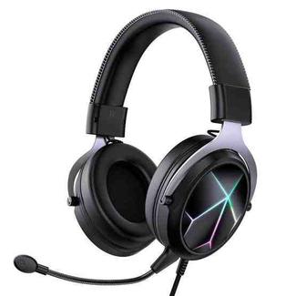 ONIKUMA X10PRO 3.5mm + USB Port Adjustable Gaming Headset with Detachable Microphone(Black Silver)