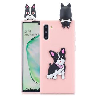For Galaxy Note 10 3D Cartoon Pattern Shockproof TPU Protective Case(Cute Dog)
