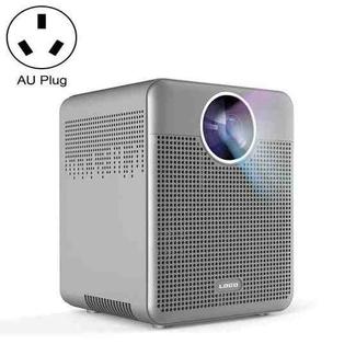 T03 1920x1080 150 ANSI Lumens Mini HD Digital Projector, Same Screen Version, AU Plug(Grey)