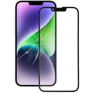 For iPhone 14 Plus Front Screen Outer Glass Lens with OCA Optically Clear Adhesive