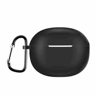 For Realme T100 Wireless Earphone Silicone Protective Case(Black)