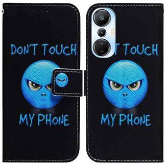 For Infinix Hot 20s Coloured Drawing Flip Leather Phone Case(Anger)