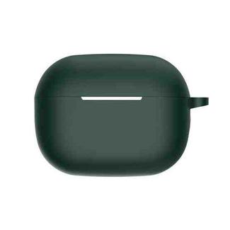 For vivo TWS 3 Pro Silicone Earphone Protective Case(Night Green)