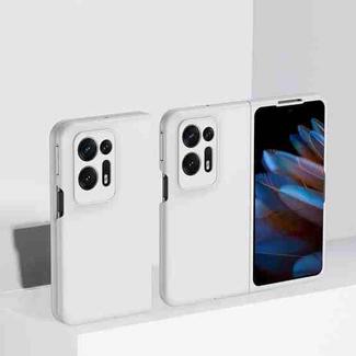 For OPPO Find N2 Skin Feel PC Phone Case(White)