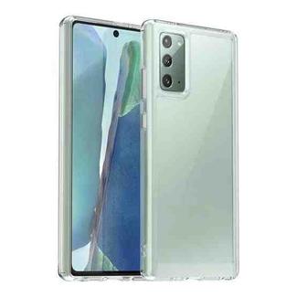 For Samsung Galaxy Note20 Colorful Series Acrylic + TPU Phone Case(Transparent)