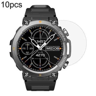 For Zeblaze Vibe 7 10pcs 0.26mm 2.5D 9H Tempered Glass Film Watch Screen Protector