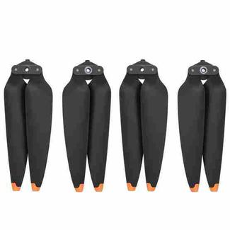 For DJI Air 3 8747F Low Noise Quick-release Propellers, Style:2 Pairs Orange Tip
